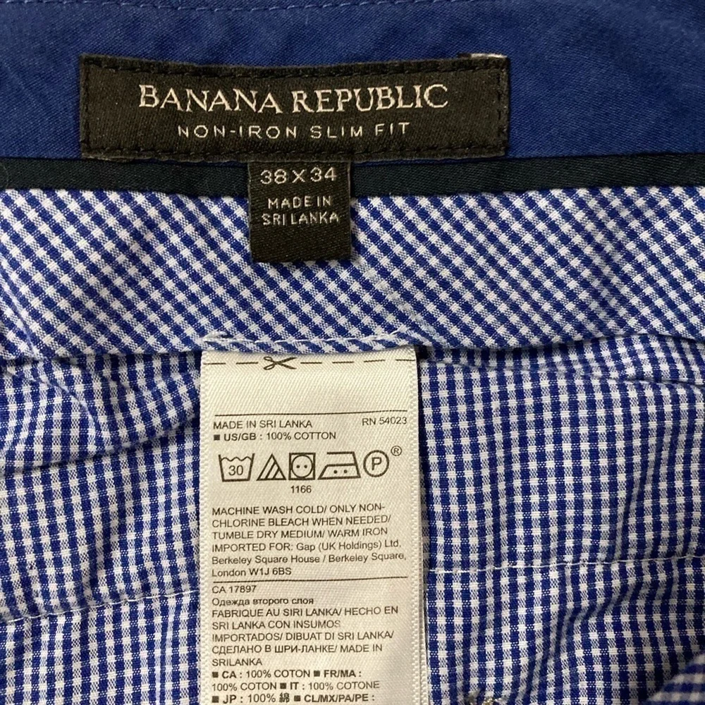 Banana Republic Non IronSlim Fit Men’s Pants‎ 38/34
